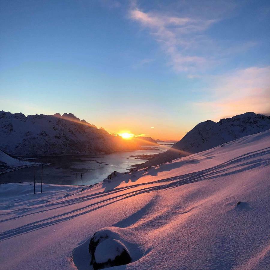 Pilan Lodge Lofoten Vestpollen Exteriér fotografie