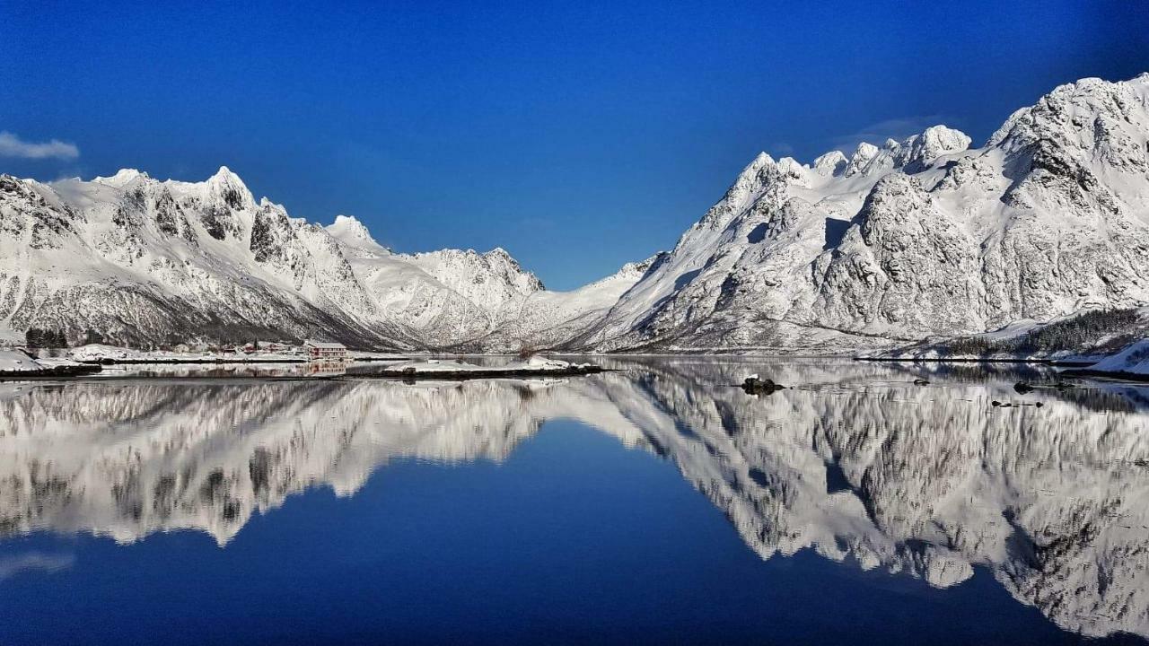 Pilan Lodge Lofoten Vestpollen Exteriér fotografie
