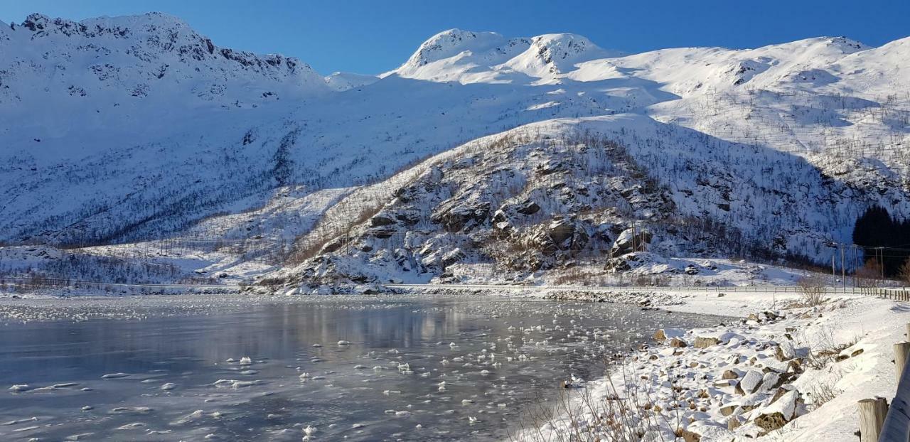 Pilan Lodge Lofoten Vestpollen Exteriér fotografie