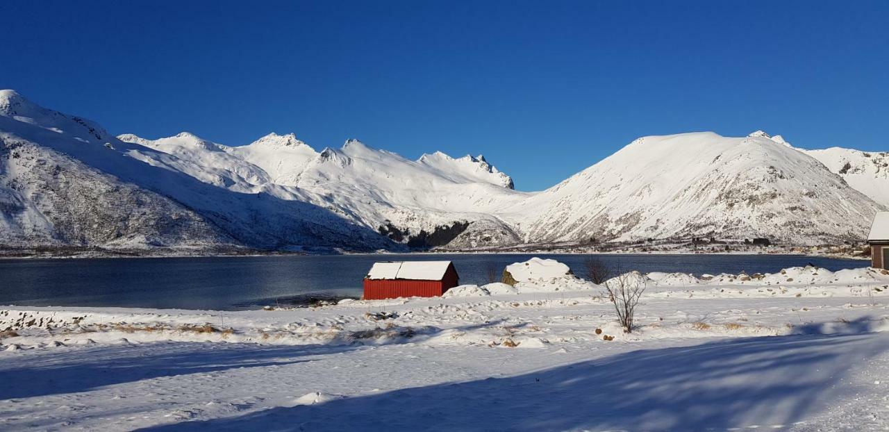 Pilan Lodge Lofoten Vestpollen Exteriér fotografie